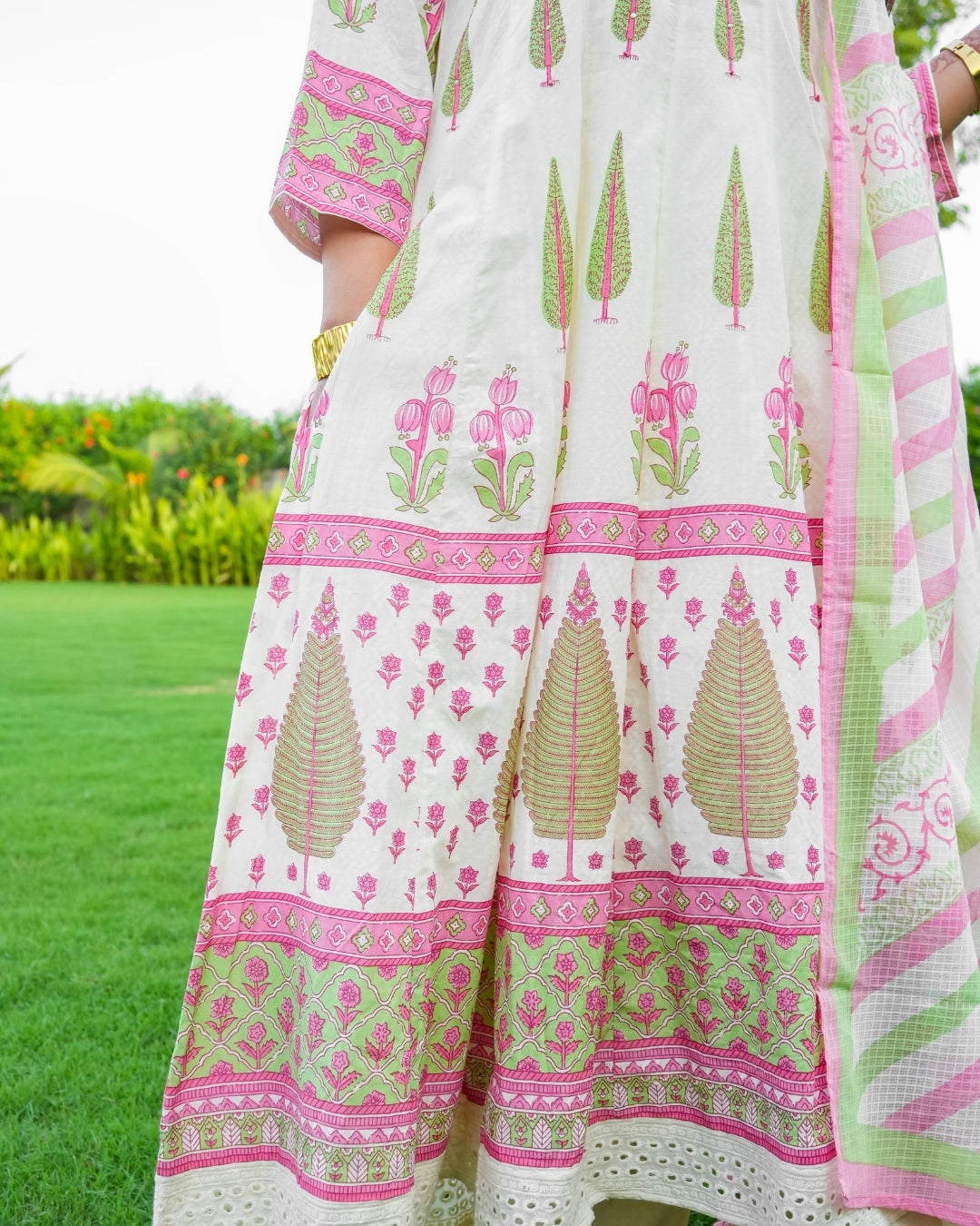 Mul Cotton Kurta Set
