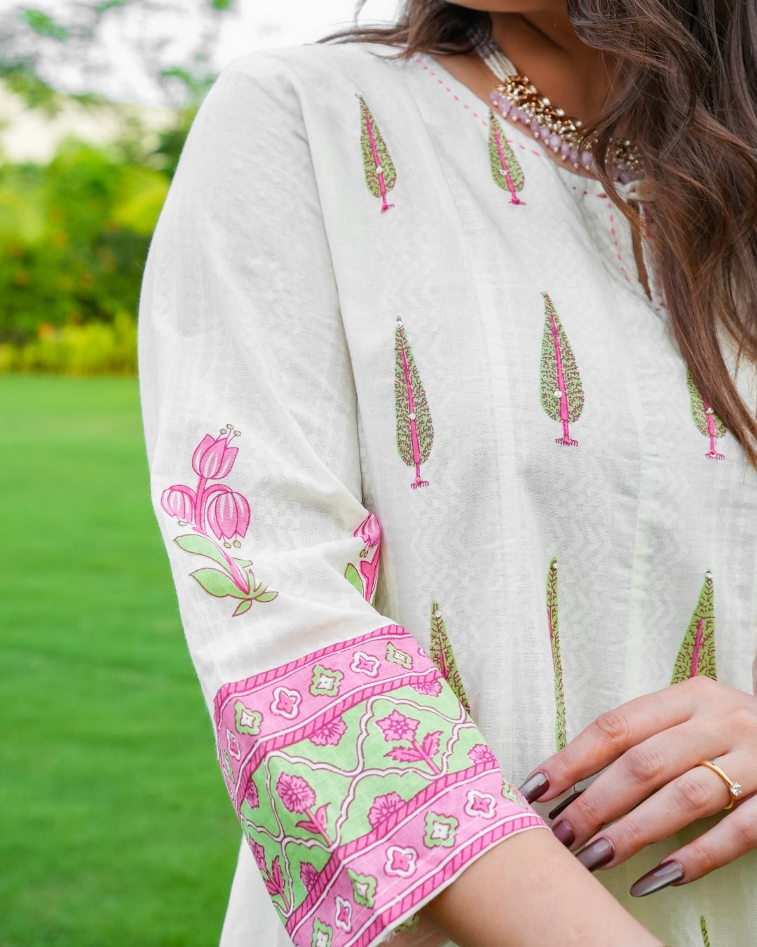 Mul Cotton Kurta Set