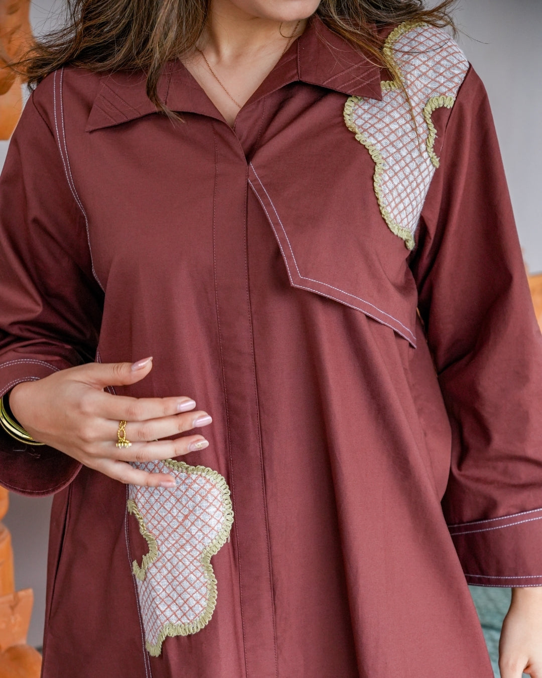 Gulnaz Patchwork Tunic