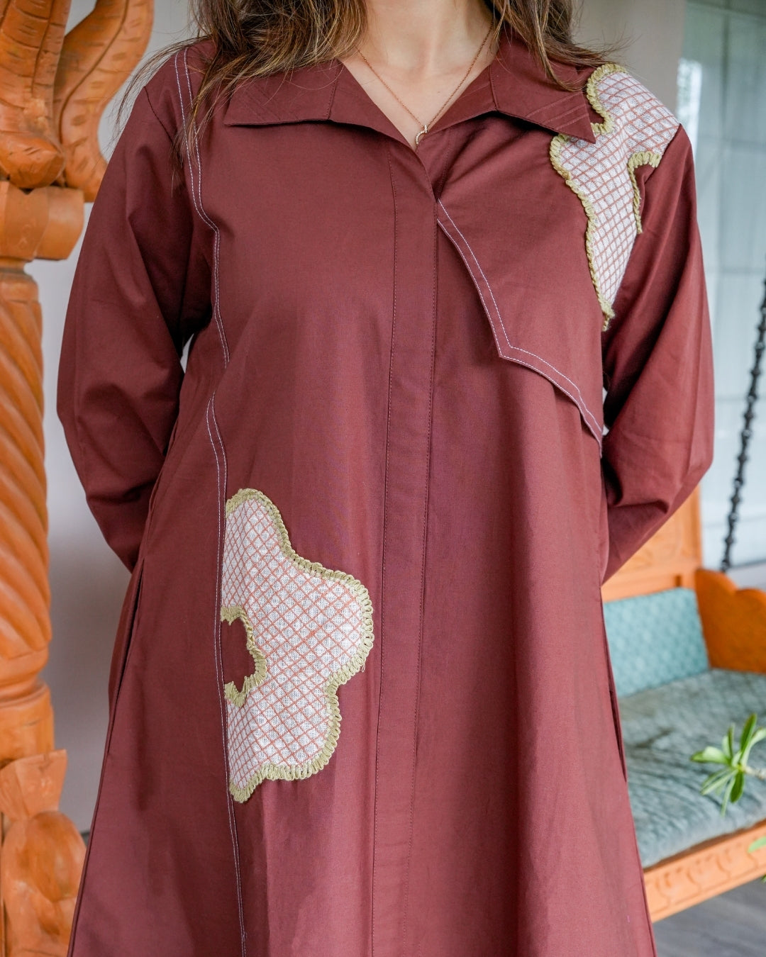 Gulnaz Patchwork Tunic
