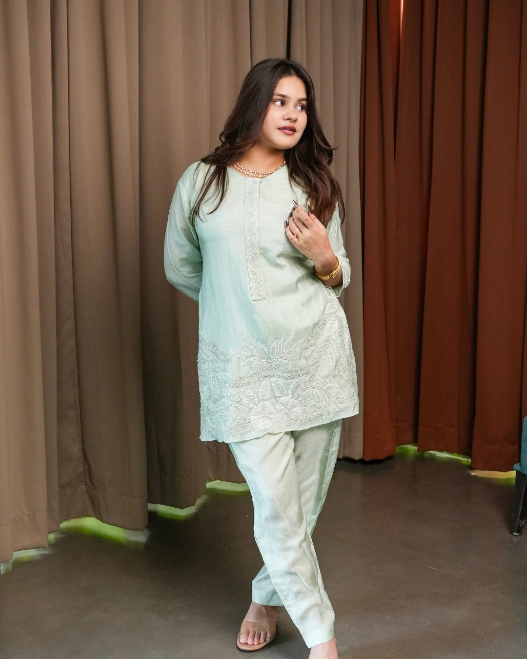 Mint Green Cord Set