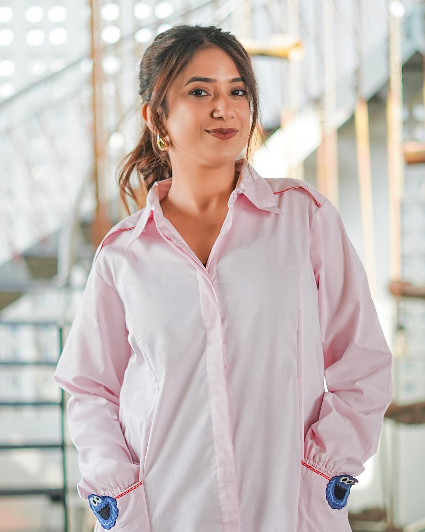 Bubble Blush Tunic
