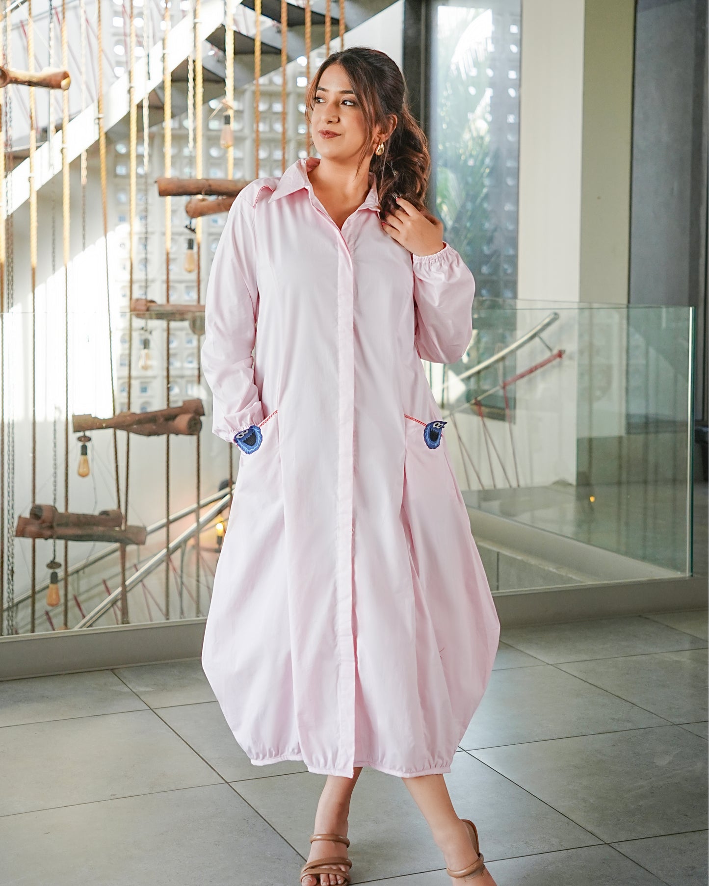 Bubble Blush Tunic