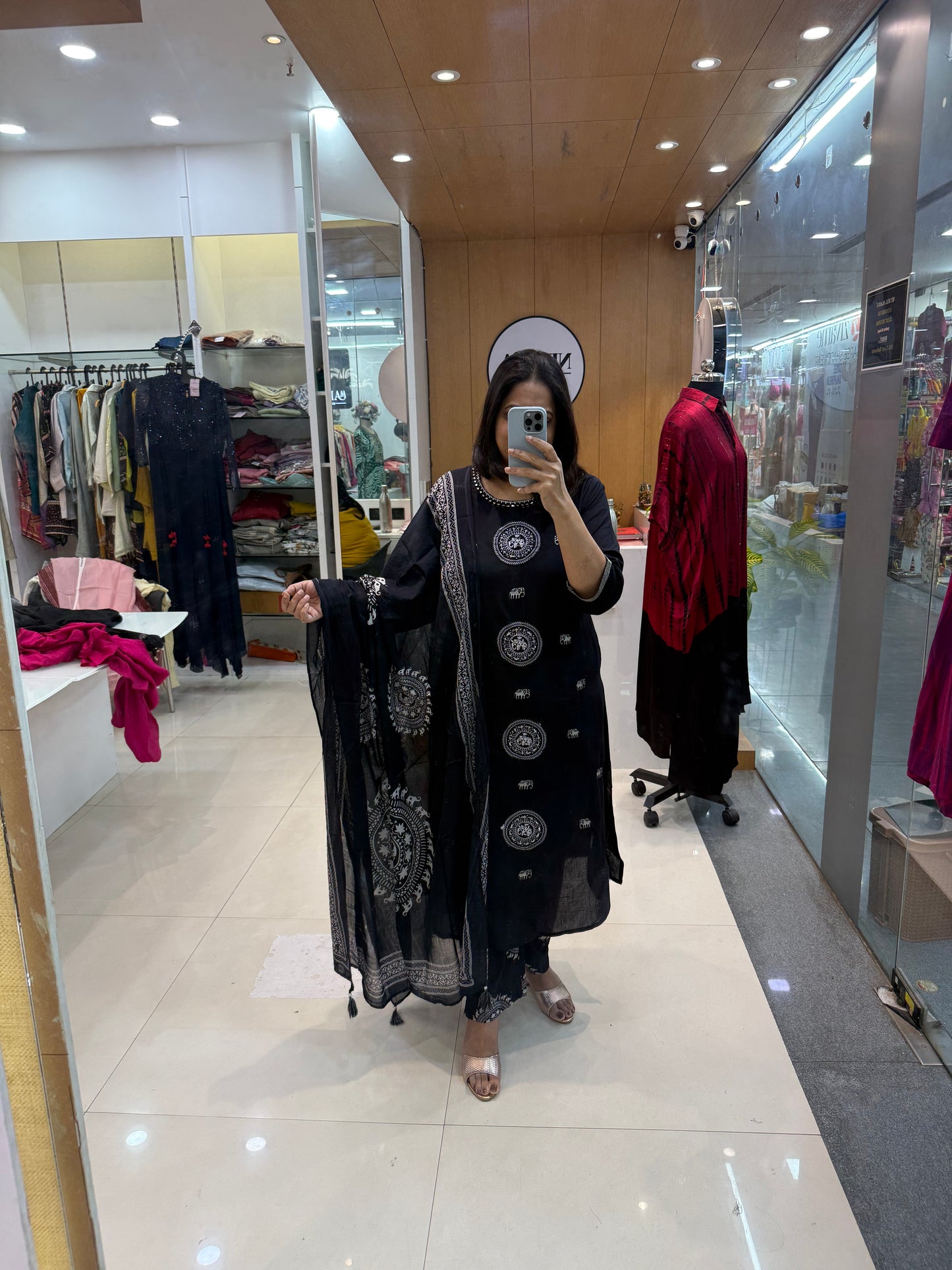 Printed Kurta Set