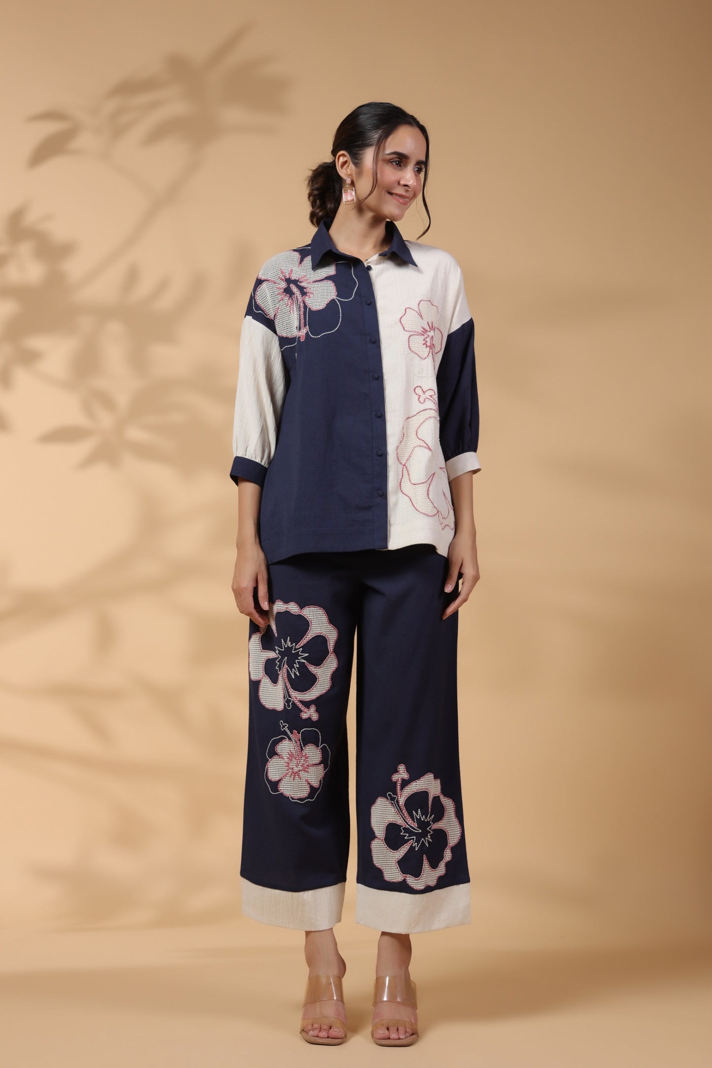 Midnight Bloom Co-ord Set