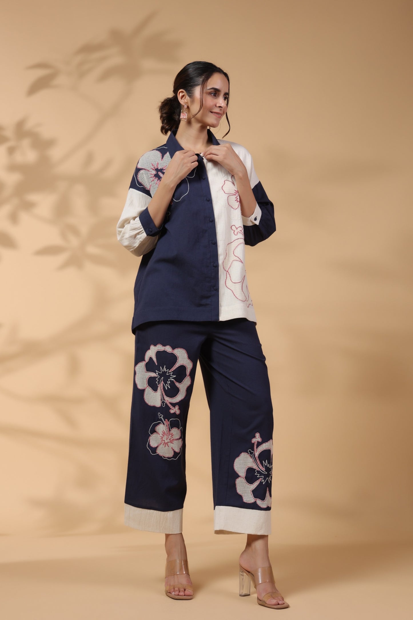 Midnight Bloom Co-ord Set