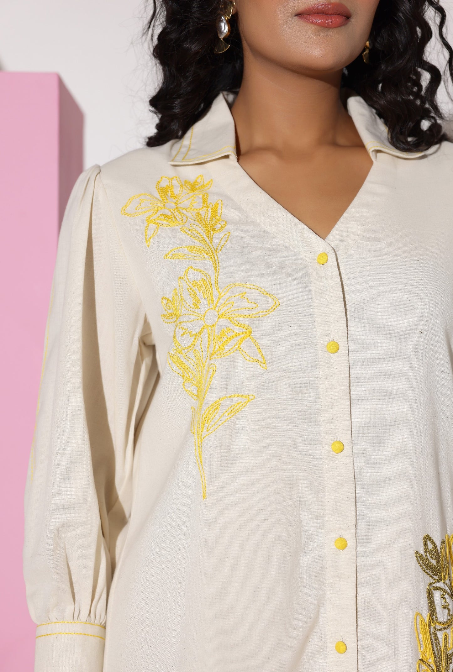 Lemon Bloom Tunic