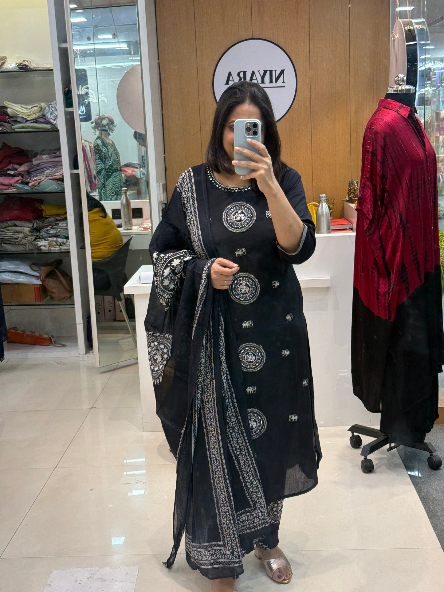 Printed Kurta Set