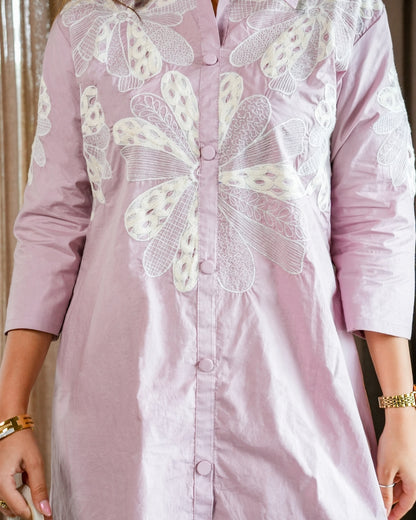 Lavender Cotton Co-Ord Set