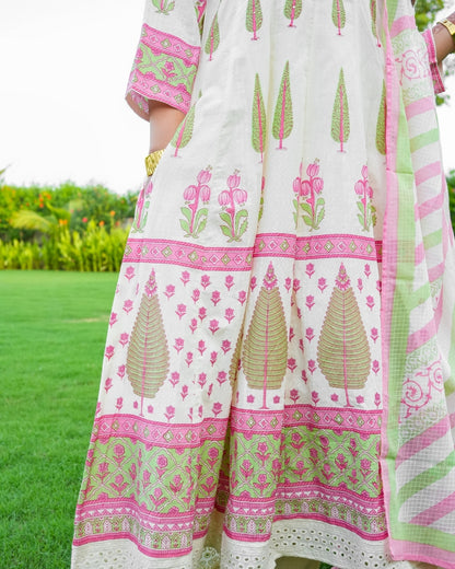Mul Cotton Kurta Set