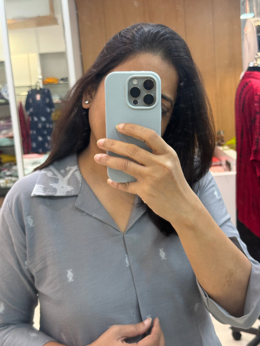 A-Line Kurta Palazzo Set