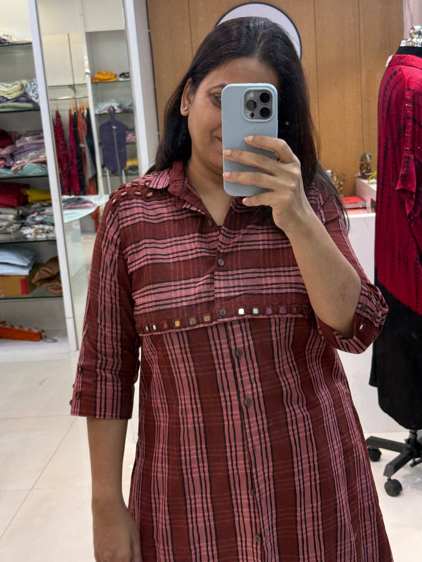 Striped Kurta Palazzo Set
