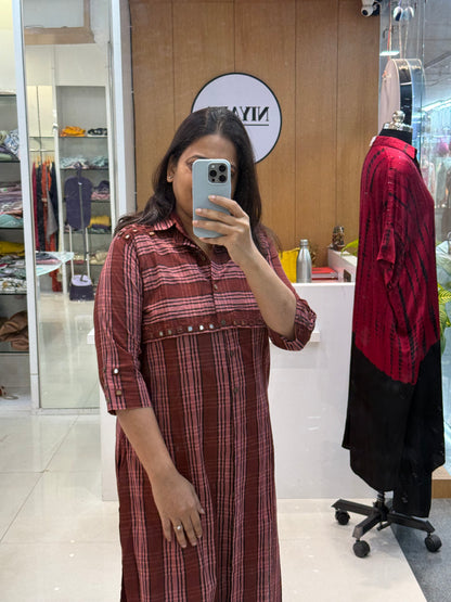 Striped Kurta Palazzo Set
