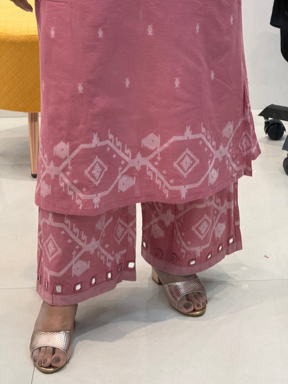 Printed Kurta Palazzo Set