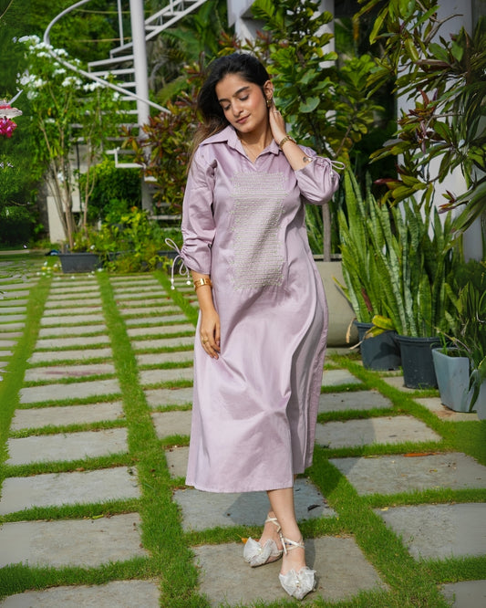 Aira Lilac Grace Kurta