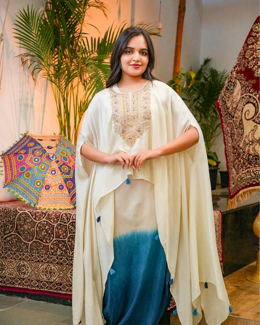 Ombre Kaftan Set