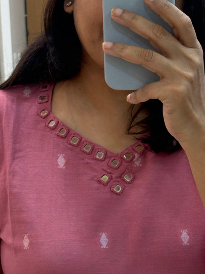 Printed Kurta Palazzo Set