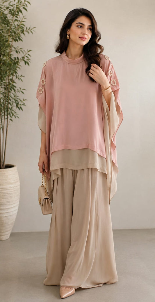 Pink kaftan cord